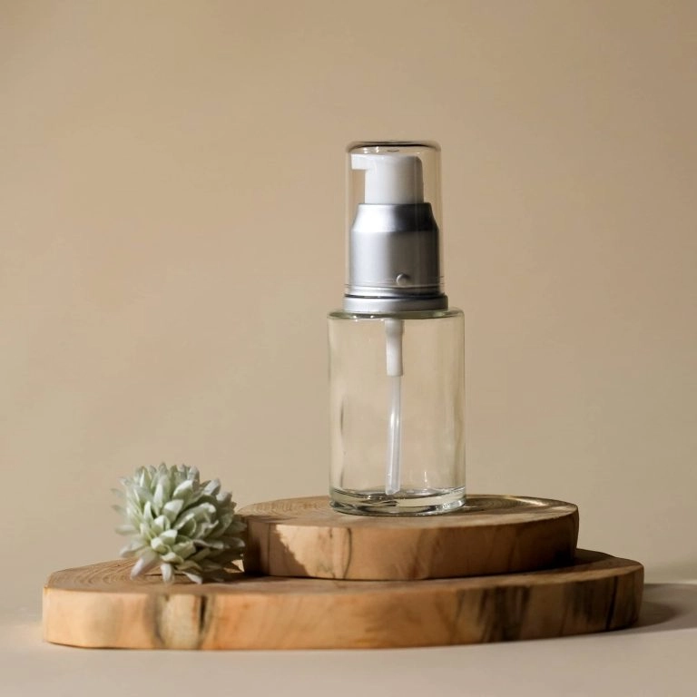 30ml glass liquid foundation bottle