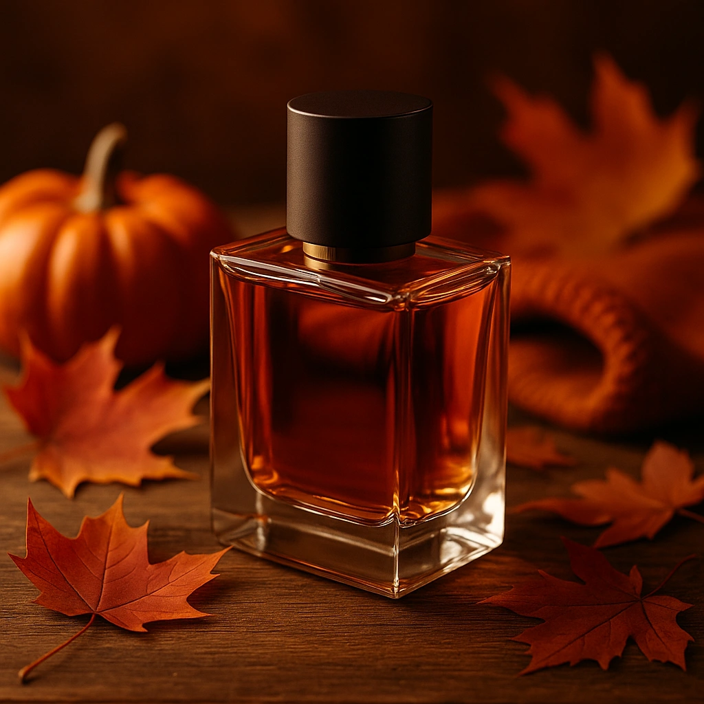 Autumn Elegance Thick-Bottom Unique Perfume Bottles to Match Fall Scents