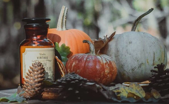 Wrapped in Gratitude Thanksgiving-Inspired Diffuser Bottles for Winter