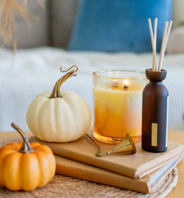 black Thanksgiving diffuser bottle