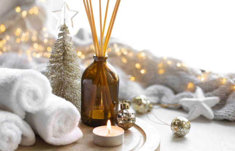 brown diffuser bottle