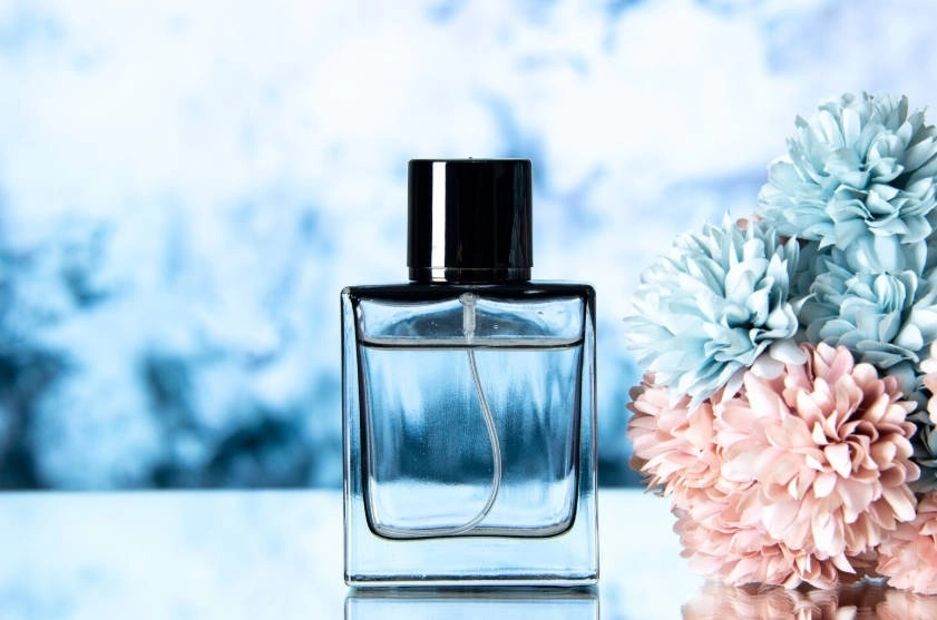 crystal clear perfume bottle